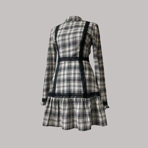 Mod checkered dress